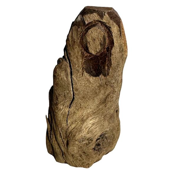 Handcrafted Art Design Driftwood Holy Family Angel 5PC Nativity Manger-Rare Find - Picture 9 of 14